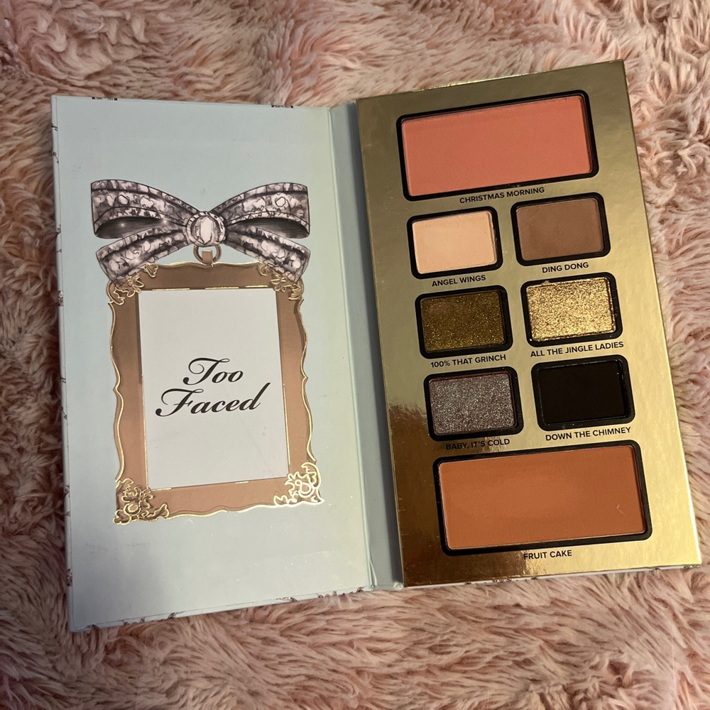 Women's Too Faced Light Blue Silver Eyeshadow Palette One Size - Picture 4 of 6